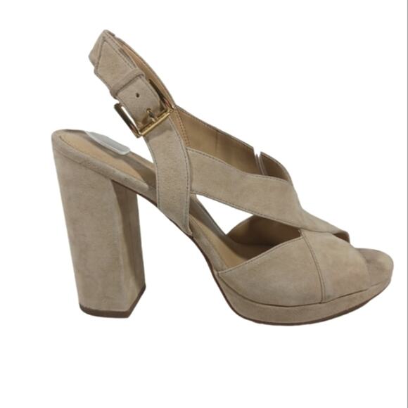 MICHAEL Michael Kors Becky Sandals GUC $180 size 8M    S2512 - Picture 2 of 11